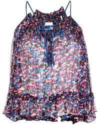 Isabel Marant - Top con motivo floral - Lyst