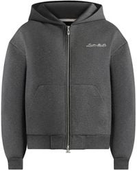 Manière De Voir - Js002 Signature Relaxed Fit Zip Hoodie - Lyst
