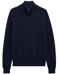 Pringle of Scotland - Quarter-Zip Cashmere Sweater - Lyst