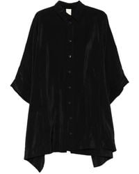 SOH - Asymmetric Satin Shirt - Lyst