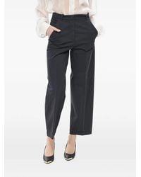 Ql2 - Sandra High-Rise Chino Trousers - Lyst