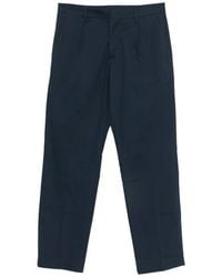 K-Way - Ralph Pleated Straight-Leg Trousers - Lyst