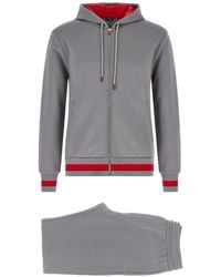 Kiton - Contrast-Band Tracksuit - Lyst