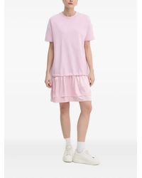 Joop! - Ruffled-Hem T-Shirt Mini Dress - Lyst