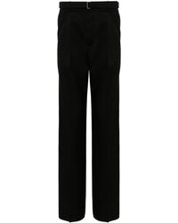 Lanvin - X Future Belted Straight Trousers - Lyst