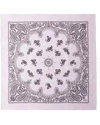 Prada - Foulard Batiste Imprimé - Lyst