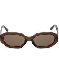 The Attico - Gafas de sol con montura geométrica de x Linda Farrow - Lyst
