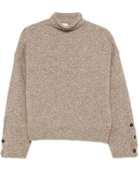 Alysi - Pull À Col Roulé - Lyst