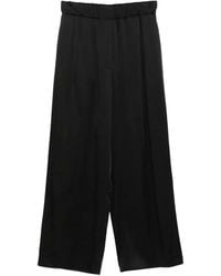 Jil Sander - Satin Trousers - Lyst