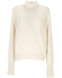Oliver Lattughi - Roll-Neck Cashmere Sweater - Lyst