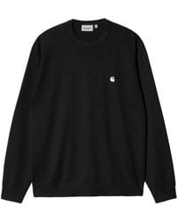 Carhartt - Madison Logo-Embroidered Crew-Neck Sweater - Lyst