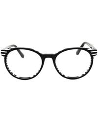 Draper James - Striped Round-Frame Glasses - Lyst
