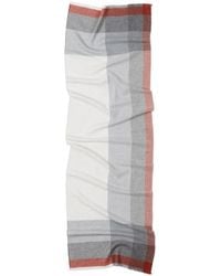 Brunello Cucinelli - Wool And Cashmere Checked Twill Scarf - Lyst