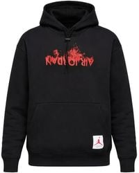 Nike - Retro 4 Graphic-Print Drawstring Hoodie - Lyst