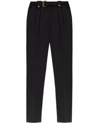 Versace Jeans Couture - ベルテッド テーラードパンツ - Lyst