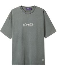 AFTERMATHS - Slogan-Print Cotton T-Shirt - Lyst