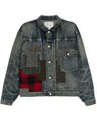 Junya Watanabe - X New Manual Patchwork Denim Jacket - Lyst