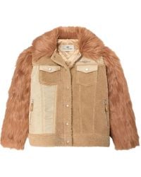 UGG - X Feng Chen Wang Jacke Aus Faux Fur - Lyst