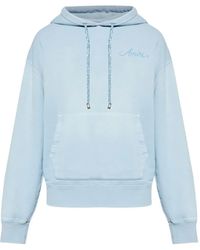 Amiri - Hoodie mit Logo-Stickerei - Lyst