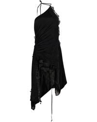 Vetements - Lace-Detailed Asymmetric Dress - Lyst