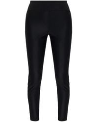 Versace Jeans Couture - Logo-Tape Leggings - Lyst