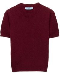 Prada - Ribgebreide Trui - Lyst