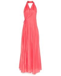 Semicouture - Robe Longue Vanessa - Lyst