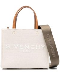 Givenchy - Bolso shopper mini con logo - Lyst