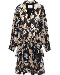 3.1 Phillip Lim - Midi-Jurk Met Ceintuur - Lyst