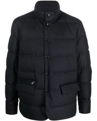 Woolrich - Doudoune À Patch Logo - Lyst