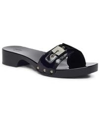 Scholl - Pescura Patent-Leather Sandals - Lyst