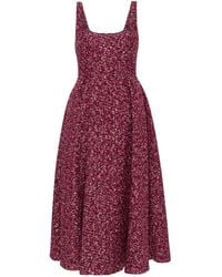 Alessandra Rich - Sequin-Embellished Tweed Mini Dress - Lyst