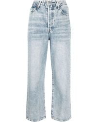 Levi's - Ribcage Straight Ankle Clothing - Lyst