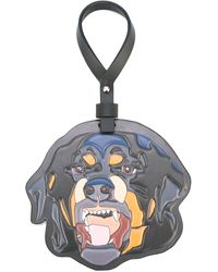 Givenchy Schlüsselangänger mit Rottweiter-Motiv - Braun