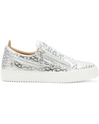 Giuseppe Zanotti - Gail Monogram Sneakers - Lyst