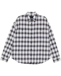 Juun.J - Check-Pattern Shirt - Lyst