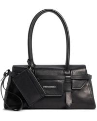 DSquared² - Logo-Lettering Tote Bag - Lyst