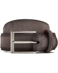Magnanni - Suede Belt - Lyst