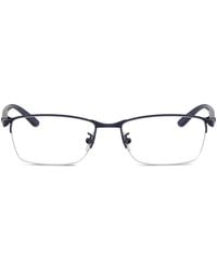 Ray-Ban - Brille Mit Eckigem Gestell - Lyst