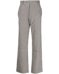 Paul Smith - Grid-pattern Tailored Cropped Trousers - Lyst