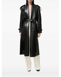 Burberry - Lemlair Leren Jas - Lyst