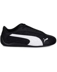 PUMA - Logo-Patch Mesh Sneakers - Lyst