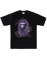 A Bathing Ape - Firework Ape Head T-Shirt - Lyst