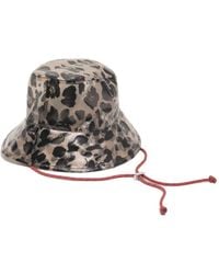 Bimba Y Lola - Animal-Print Bucket Hat - Lyst