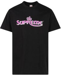 Supreme - Crown Cotton T-Shirt - Lyst