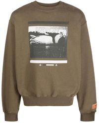 Heron Preston - Felpa Con Applicazione - Lyst