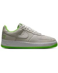 Nike - Air Force 1 Low Snakeskin-Effect Sneakers - Lyst
