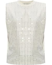 Golden Goose - Top With Appliqués - Lyst