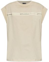 EA7 - Logo Series T-Shirt - Lyst