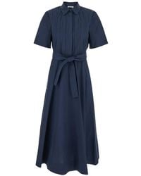 P.A.R.O.S.H. - Short-Sleeve Shirt Dress - Lyst